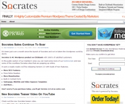 1. Socrates WordPress Theme