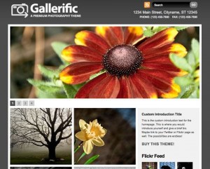 Gallerific – Photography WordPress Theme