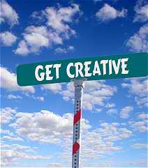 4 Be creative
