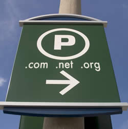 9. Parked Domain Websites