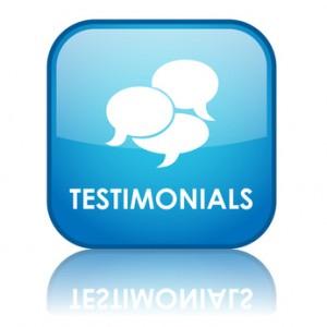 5.Write testimonials about other sites.