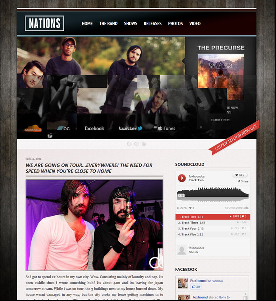 Top 10 Best Rock n’ Roll WordPress Themes for Musicians – Bloggrrr.com