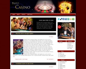 10. Blitz Casino WordPress Theme