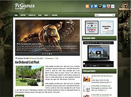 2. PcGames WordPress Theme