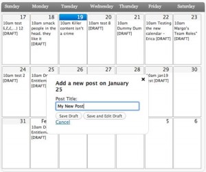 5. Editorial Calendar Plugin Scheduling All Your Editing Jobs