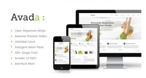 9. Avada Responsive Multi-Purpose Theme