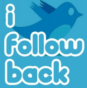 9. Follow people then follow back