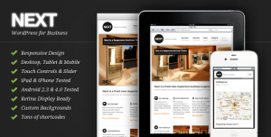 Next – Responsive Business WordPress Theme