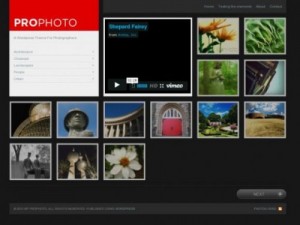 WP ProPhoto - a WordPress Theme for Photographers