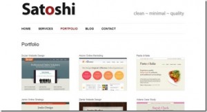 10 Satoshi WP Minimal Theme