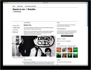 2 Modern Clix WordPress Minimal Theme