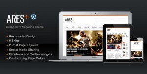 6 Ares WordPress Minimal Theme