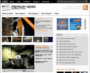 8 News WordPress Theme