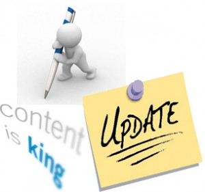 Content - Update your website content regularly - SEO Tips - Con