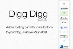 9.Digg Digg Social Sharing
