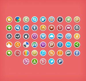 5 Small rounded icons from DeviantArt
