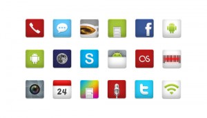 8 Social Media Icons by iDroid